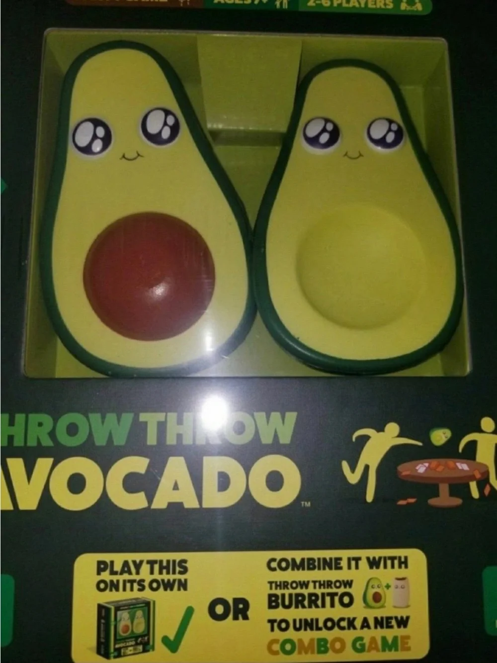 Throw Throw Avocado Party Game – Green